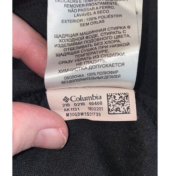 Columbia 1/4 Zip Fleece - Womens Size L - Thin Weight Fleece, Good Thermal Layer - Picture 7 of 9